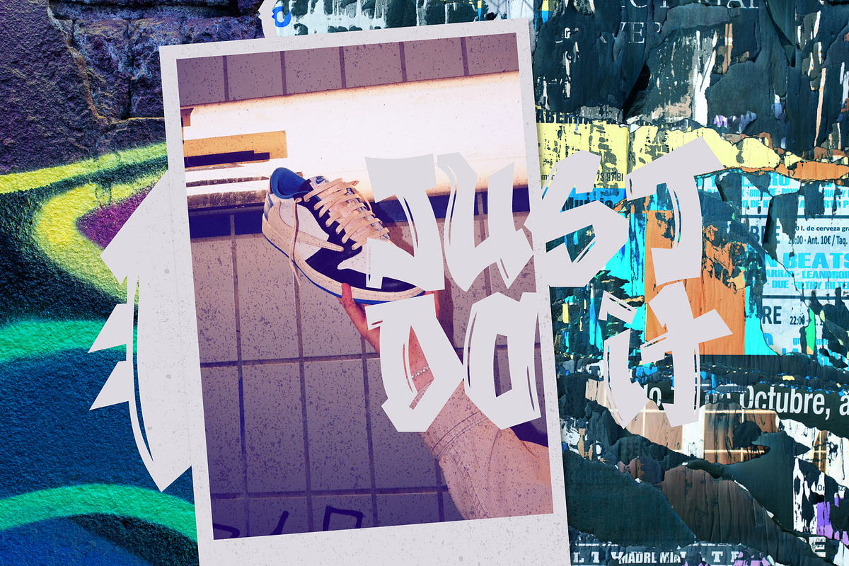 Heaven Spot - Rad Graffiti Display, a Script Font by HipFonts (Photo 7 of 8)