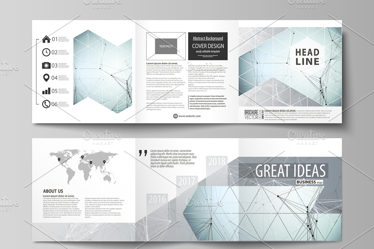 Mega Pack templates, a Brochure Template by VectorShop (Photo 4 of 102)