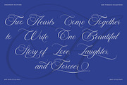 Bailentia Calligraphy, a Script Font by IM Studio (Thumbnail 7 of 10)