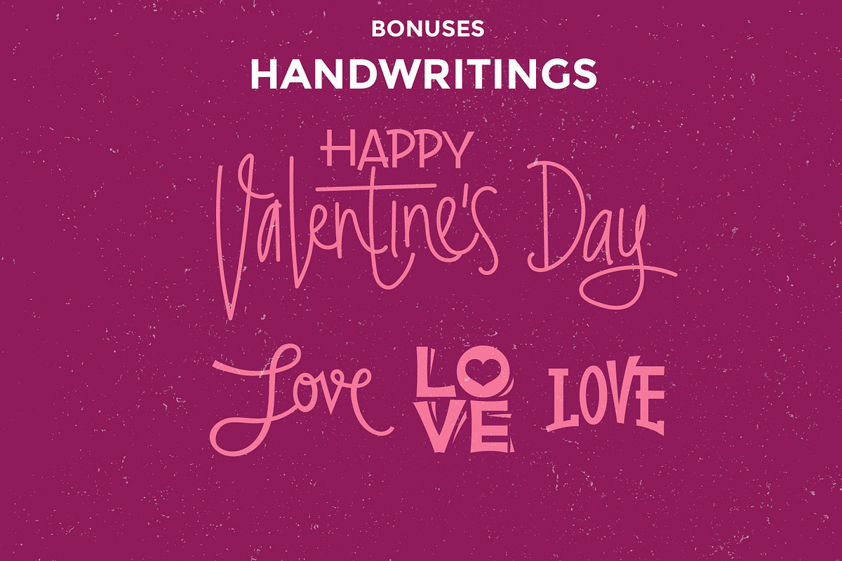 Valentine's Day Love Sign Cutting, a Decorative Illustration by defarmerdesign (Photo 2 of 5)