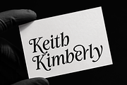 Zachariah Calligraphic Italic Serif, a Serif Font by Viswell (Thumbnail 4 of 10)