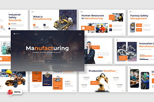 Manufacturing PowerPoint, a Presentation Template by Loin Studio