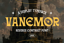 Vanemor - Vintage Serif