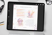 Sparkly Watercolor Procreate Brushes, a Brush Add-On by Disyukov (Thumbnail 2 of 6)