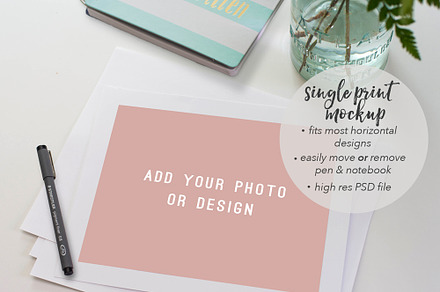 Flat Print Mockup #1
