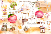 Sweet Dreams. Holiday watercolor set, a Decorative Illustration by Ann Art Houze (Thumbnail 2 of 13)
