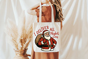 Funny Santa Claus I Deliver All PNG, an Illustration by Daily.Designs (Thumbnail 4 of 5)
