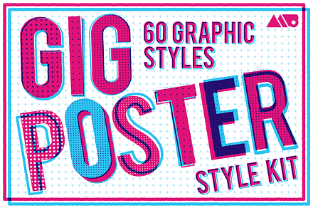 Gig Poster Style Kit