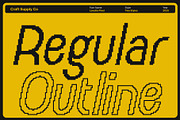 Levatta Pixel, a Sans Serif Font by Craft Supply Co. (Thumbnail 5 of 8)