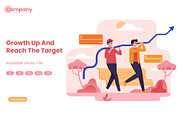 People with Business Growth Arrows, a Templates & Theme by Namanoidstd (Thumbnail 2 of 6)