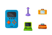 Video Games Illustration Set, a Templates & Theme by studiogstock (Thumbnail 3 of 3)