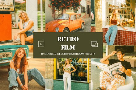 10 Retro Film Lightroom Presets