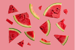 Fresh juicy sliced watermelon close, a Food & Drink Photo by Yulia Furman