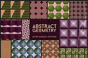 Abstract Geometry. Seamless Patterns, a Pattern Graphic by AnMark (Thumbnail 1 of 5)