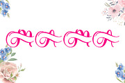 Beautiful Mother Monogram, a Handwritten Font by Yoga Letter (Thumbnail 3 of 6)