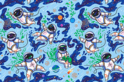 30 Fantasy Seamless Patterns, a Pattern Graphic by PenguinHouse (Thumbnail 2 of 24)