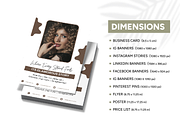 Hair Salon Marketing Bundle, a Social Media Template by Branding by Kellsey (Thumbnail 4 of 6)