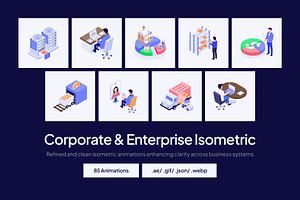 85 Animated Corporate and Enterprise, a Finance Illustration by Vectors Market