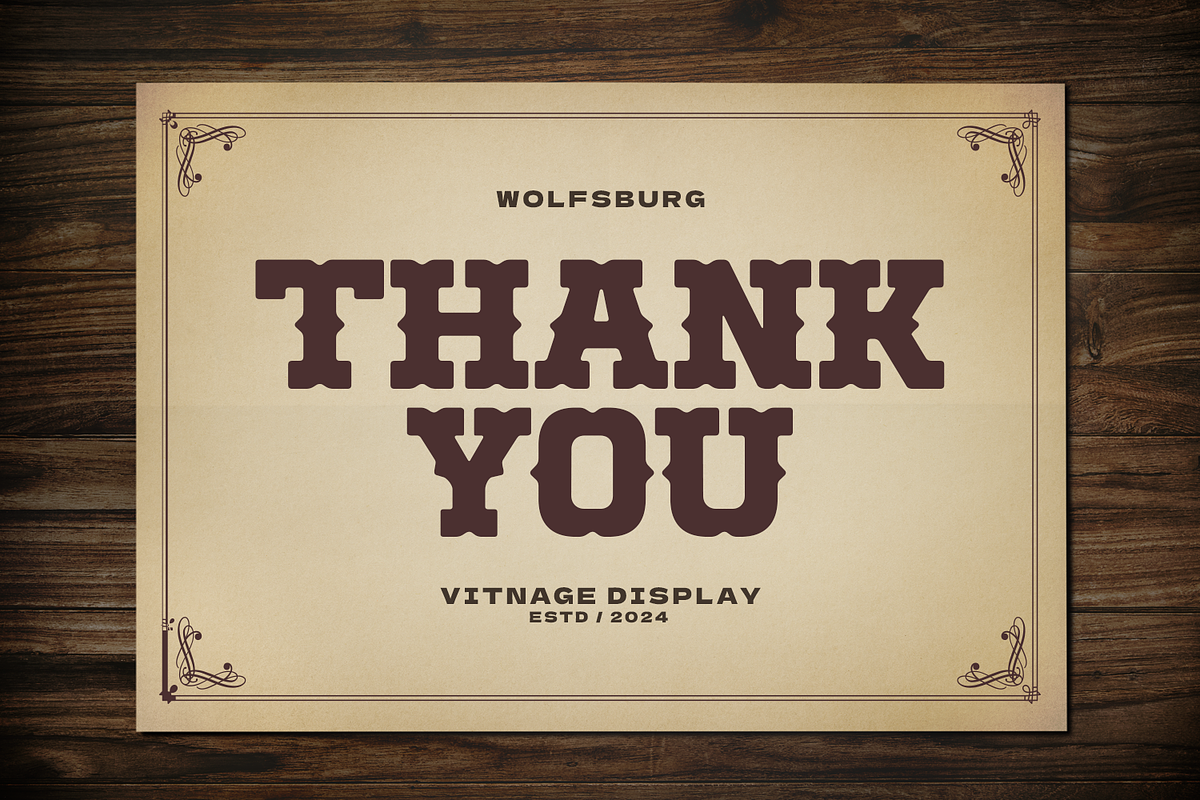 WOLFSBURG, a Slab Serif Font by Umitype (Photo 7 of 10)