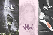 Midellion Script Font, a Script Font by Walkeren (Thumbnail 7 of 9)