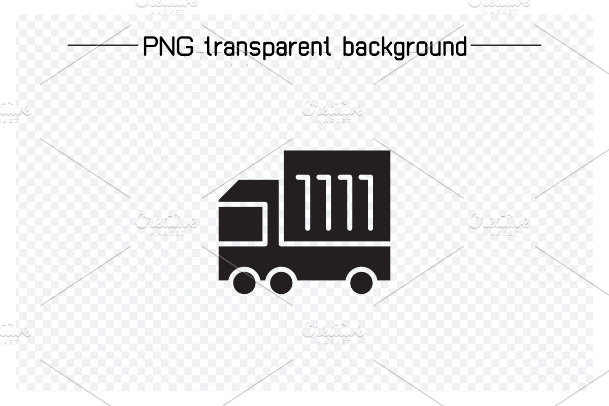 Car, Truck, Rv and Van Icons Set, a Solid Icon by Designfour (Photo 6 of 7)