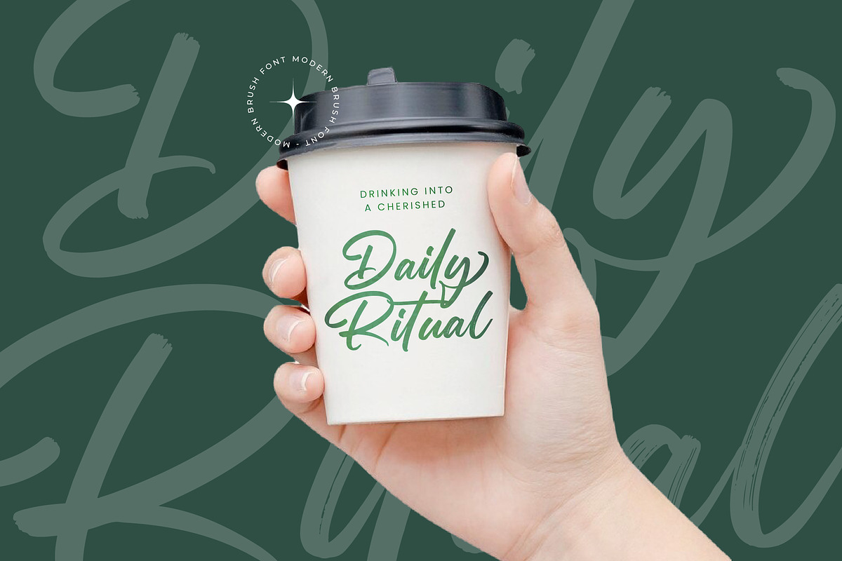 Straight Pathart Modern Brush Font, a Script Font by stylishtype.co (Photo 5 of 20)
