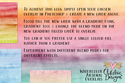 Watercolor Arsenal Overlays, a Texture Graphic by Clikchic Designs (Thumbnail 3 of 4)