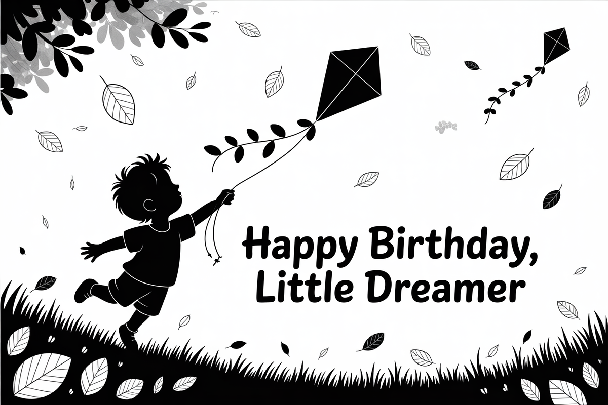 Kids Flying Kite Laser Cut Bundle, an Object Graphic by Designs_River (Photo 3 of 11)