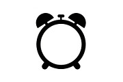 Alarm Clock Silhouette Vector Bundle, an Illustration by Creativeshirt (Thumbnail 14 of 51)