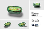 Food Container Mockup For Branding, a Packaging Mockup by bimockup (Thumbnail 1 of 6)