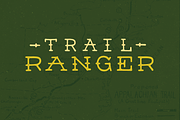 Trail Ranger, a Slab Serif Font by JoshuaRed Design (Thumbnail 1 of 6)