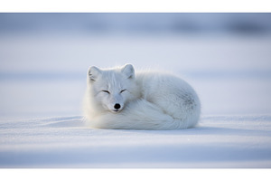 A peaceful winter wildlife scene of, a Background Photo by Igor Tichonow