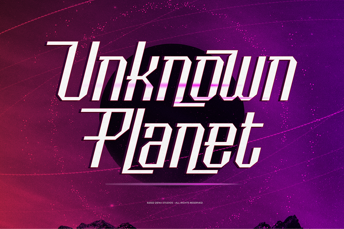 Galaxy Aura | Cyber Condensed Font, a Sans Serif Font by Denustudios (Photo 8 of 12)