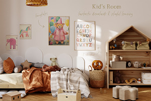 Nursery Wall Art Kids Room Prints