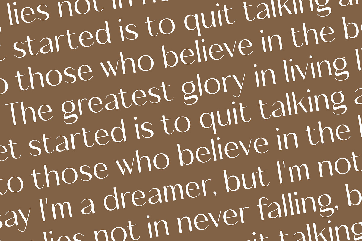 Mozani Elegant Sans Serif Font, a Sans Serif Font by timelesstype.co (Photo 17 of 20)