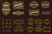 Vintage Font Bundle & Ornaments, a Font by Arterfak Project (Thumbnail 13 of 13)