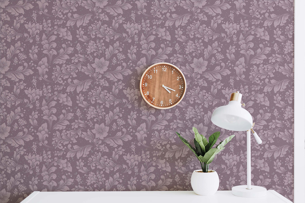 wedding floral background artwork, a Pattern Graphic by AAN Seamless Shop (Photo 2 of 4)