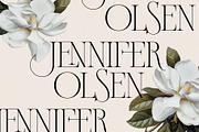 French Voyager - Chic Ligature Serif, a Serif Font by SilverStag Type Foundry (Thumbnail 4 of 23)