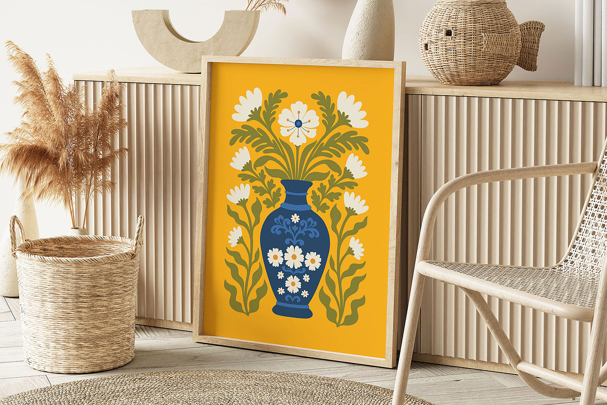 Bloom Garden | Wall Art Creator, an Object Graphic by Leleka.Store (Photo 9 of 17)