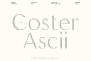 CS Coster Ascii, a Sans Serif Font by Craft Supply Co. (Thumbnail 1 of 8)