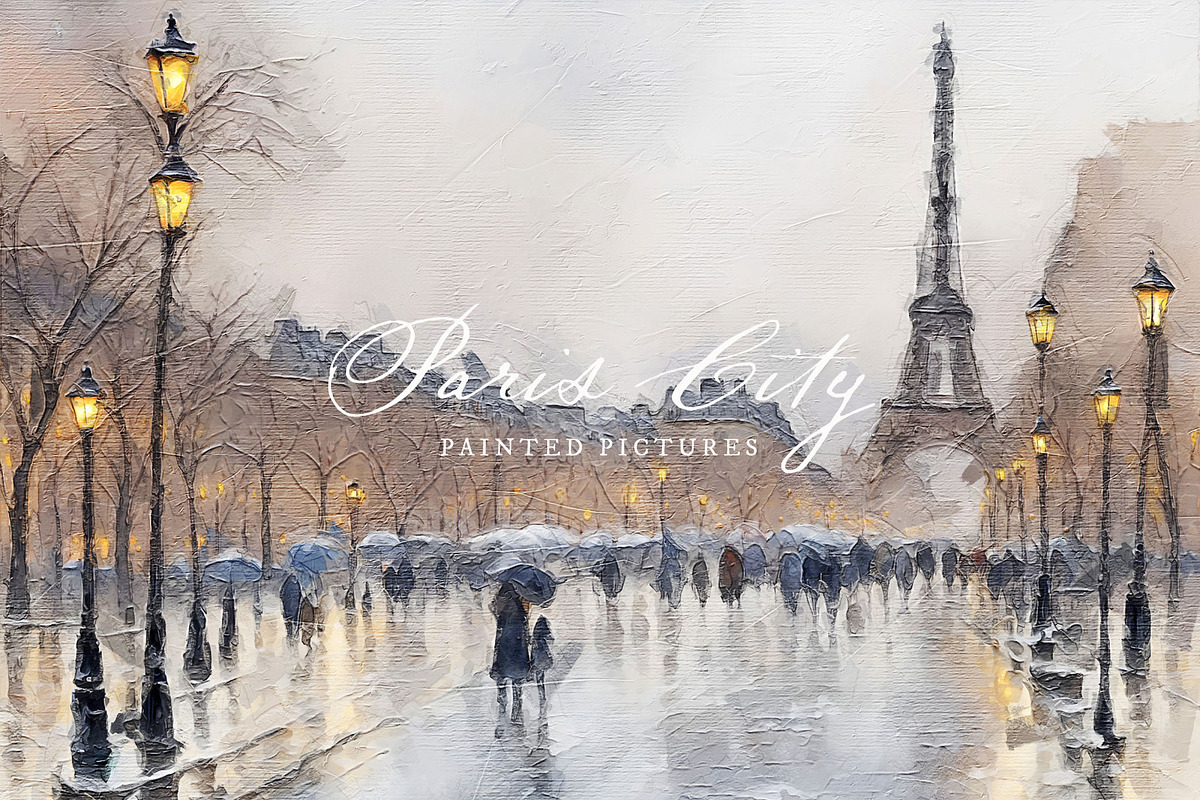 Paris Landscape, a Background Graphic by by creative paper (Photo 4 of 13)