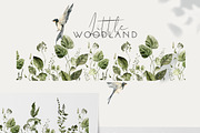 Little woodland Cute baby animals, an Animal Illustration by 60secondsArt (Thumbnail 6 of 13)