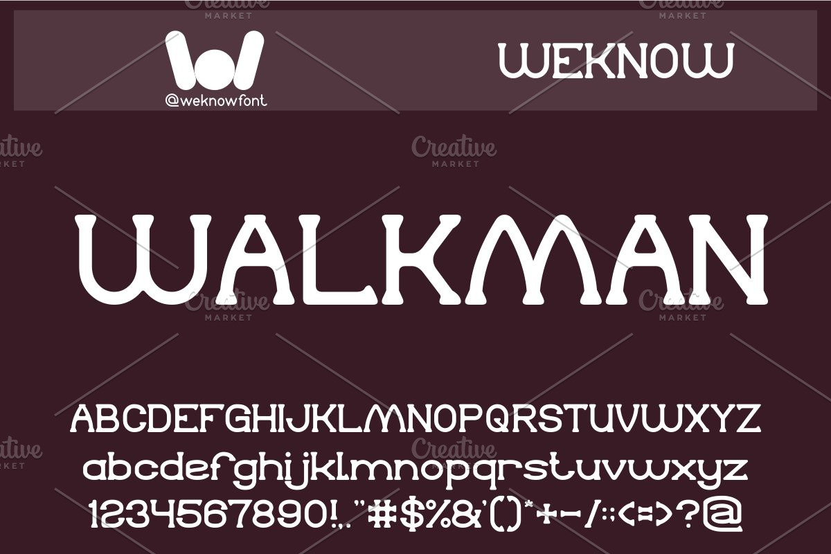 Lofi Music font, a Serif Font by weknow (Photo 3 of 5)