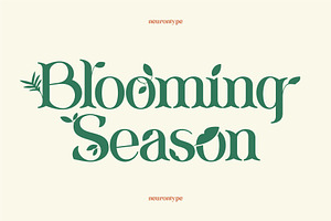 Blooming Season