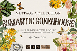 Romantic Greenhouse Vintage