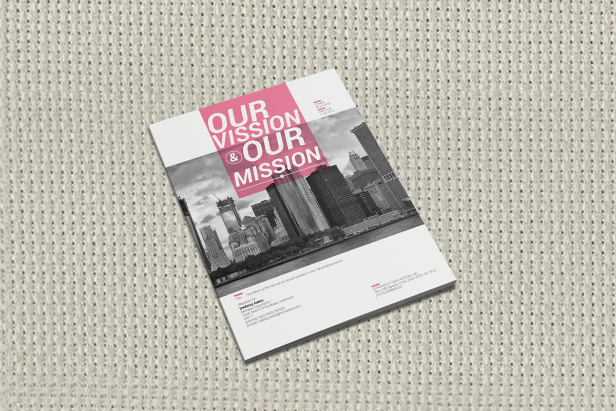 Business Proposal Cover, a Stationery Template by Magoo Studio (Photo 2 of 5)