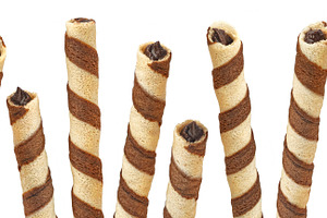 Waffle rolls collection, a Food & Drink Photo by Max Lashcheuski