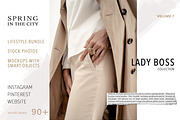 LADY BOSS. MEGA BUNDLE!, a Social Media Template by OntheMoon (Thumbnail 8 of 16)