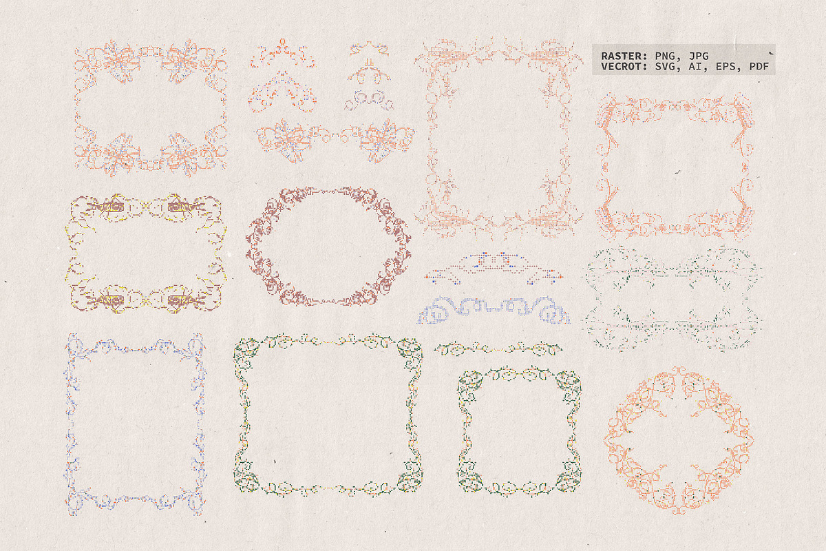 Medieval Micro-Geometry, a Background Graphic by softulka (Photo 5 of 9)