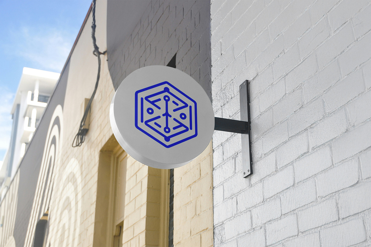 Geometric Hexagon Tech Circuit Logo, a Branding & Logo Template by Vectorium Studio (Photo 8 of 9)